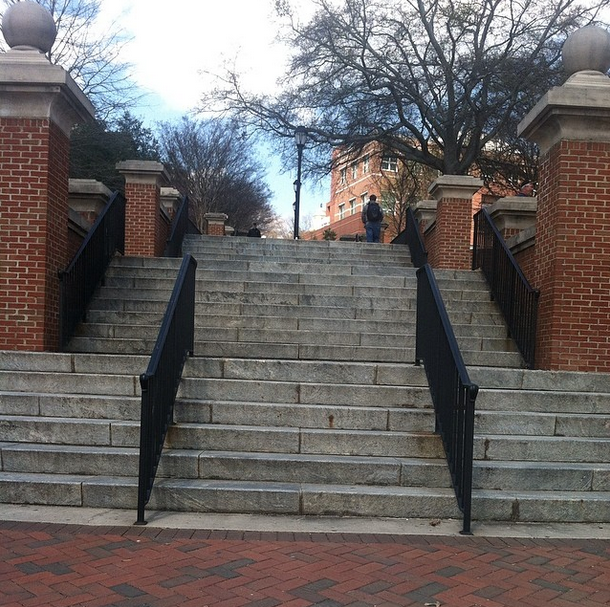 north campus stairs