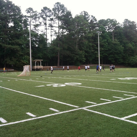 Pick-up soccer with MeetUp group