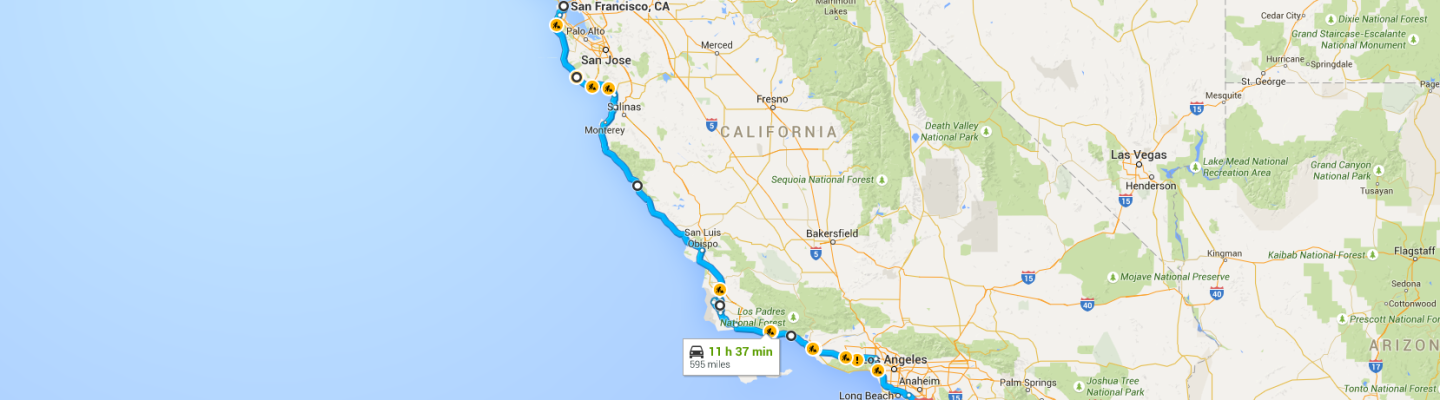 ca road trip