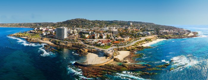 La Jolla Children's Pool Aerial Photo
