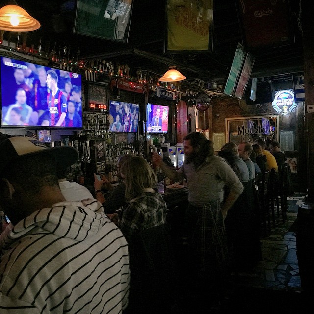 At @brewhouse_cafe for a victorious United v Arsenal. #ggmu