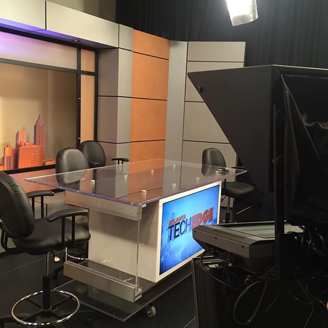 Just filmed for Atlanta Tech Edge with @jasondominy, airing Sunday morning! Very cool experience