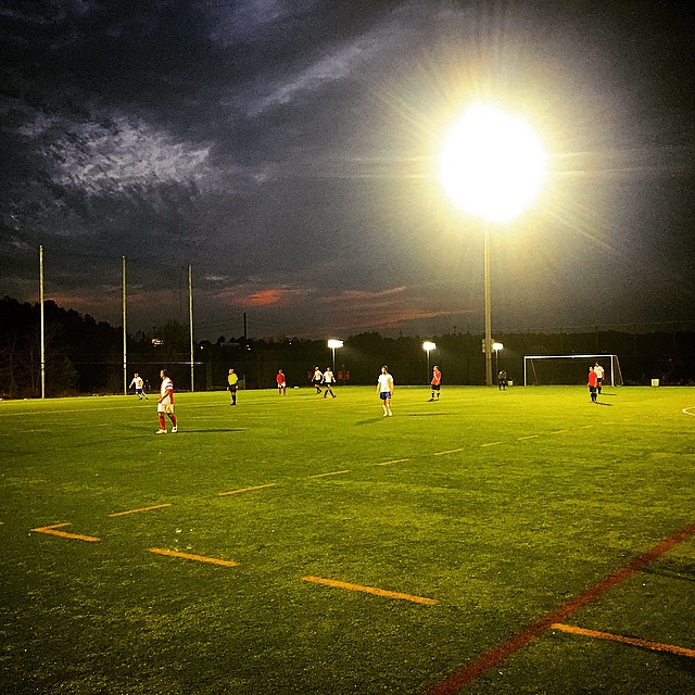 Perfect night, under the lights