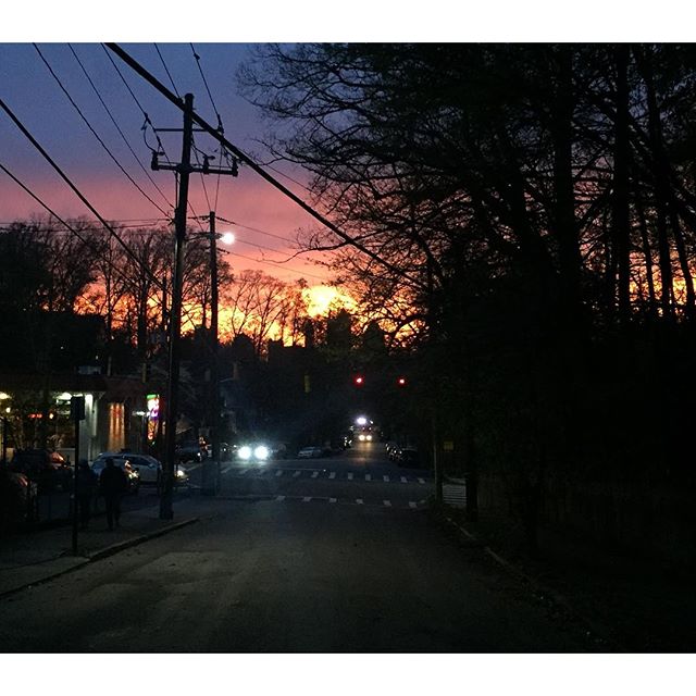 Views from the driveway