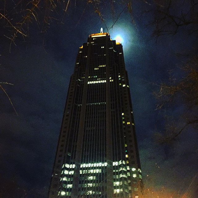 The almighty BOA looming hard last night