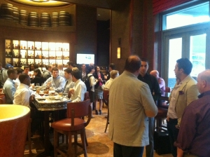 Networking at the bar