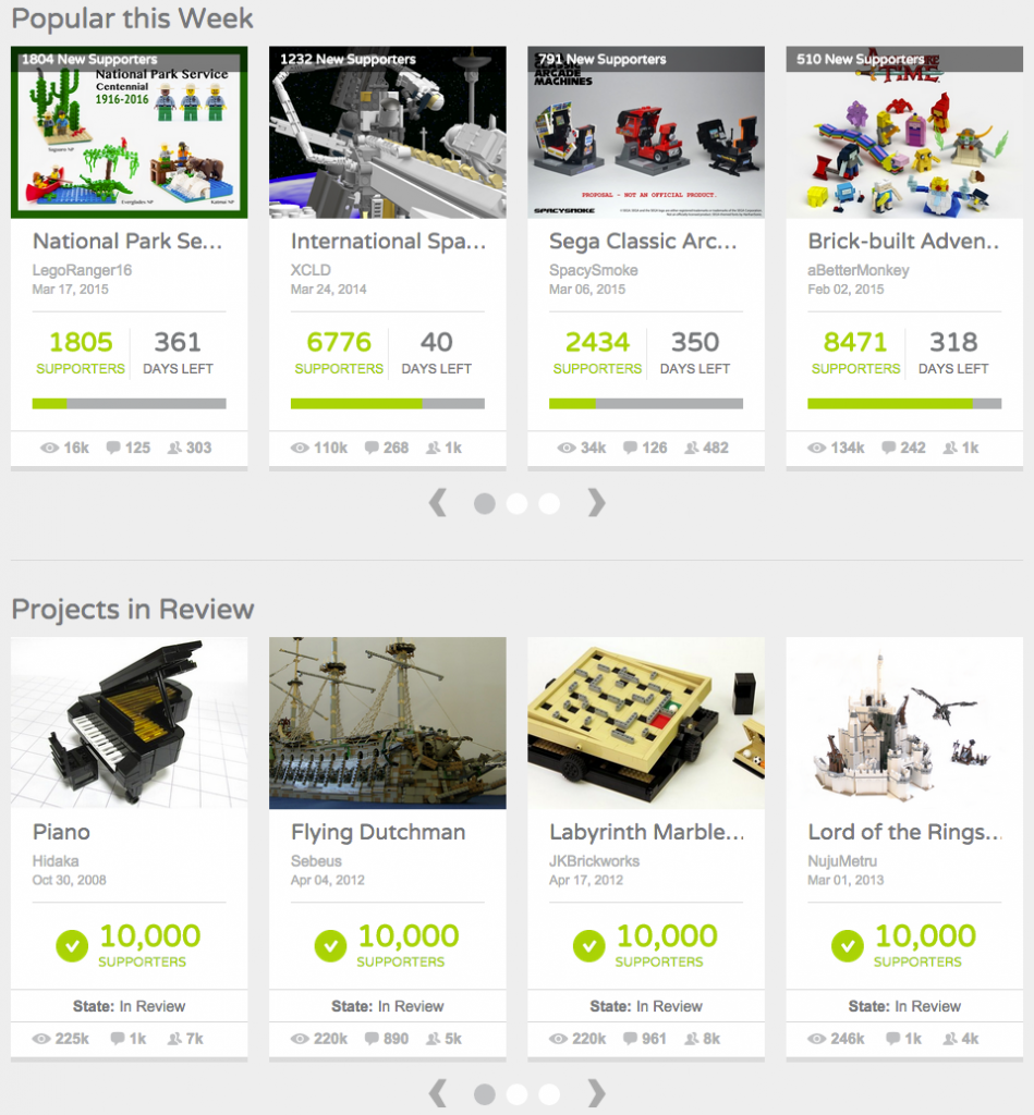 Lego Ideas reviews